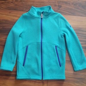 Girls knit Spyder jacket